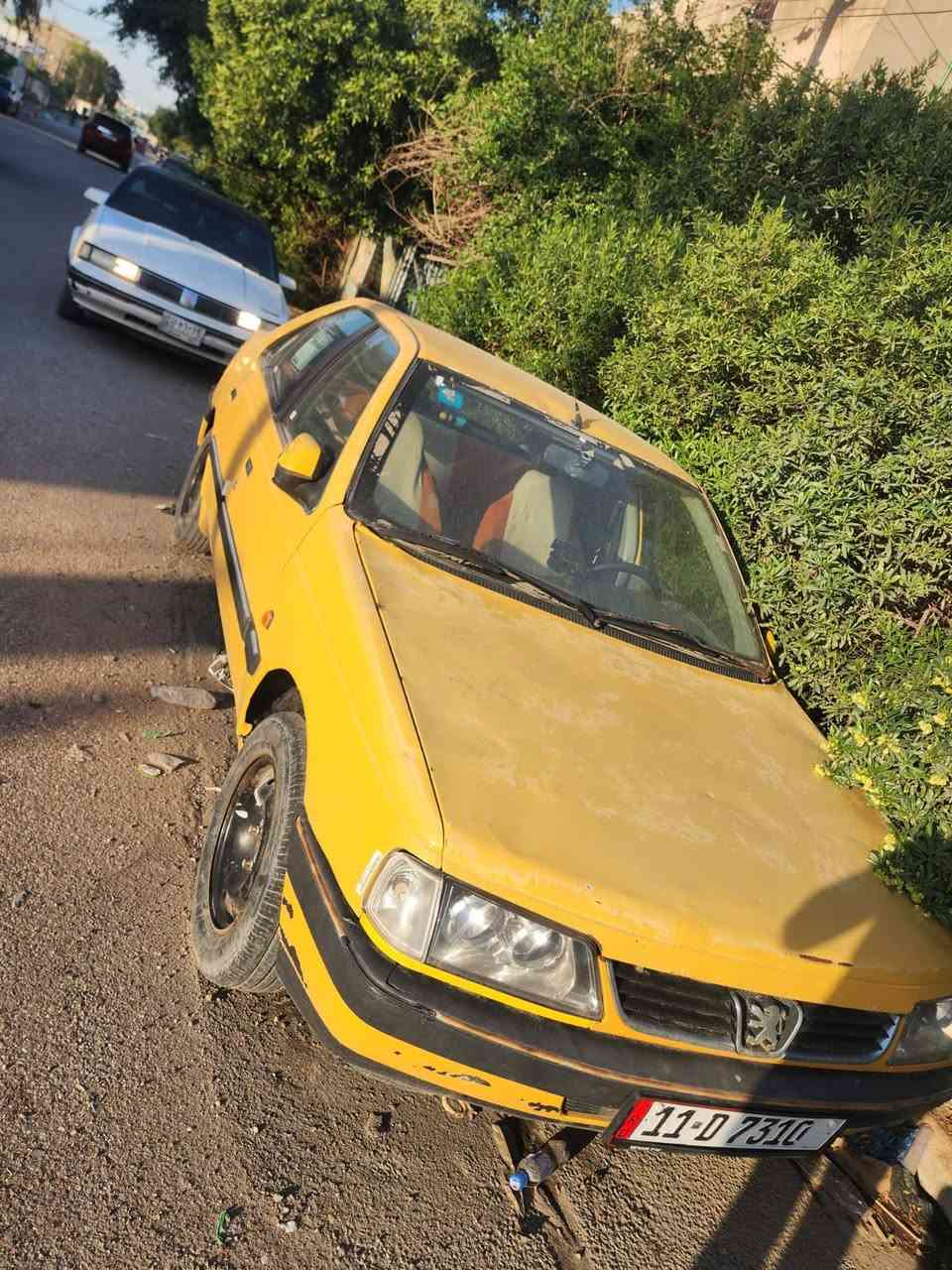 السلام عليكم بيجو
405 مديل 2010 سيارة جاهزة من دعامية للدعامية  صدر خلفي جديد امامي جديد مازدات بك لايتات كلها جديد داخل يخبل  (سيارة كايمة لحد يخابر ويكول شبيها تجي وشوف بعينك سيارة كايمة  كير كلشي مابي فقط ميكنة كايمة بسمي تحويل مباشر  السعر 25 بيها مجال 

رقمي *********** اتصال واتساب فقط
مكاني بغداد  حي الاعلام  قريب البدالة
