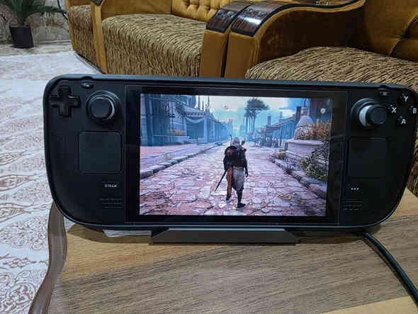 السلام عليكم
ستيم دك للبيع

موصفاته ذاكرة 256 كيكا رام 16

عليه نظام وندوز 11 كامل يشتغل بسلاسه تكدر تشغل عليه كل الالعاب
ویاه حسابات ستیم اكثر من 1000+لعبة واشهر الالعاب طبعا الي
يعجبك موجود بيه
تكدر تشغله وندوز او نظام ستيم
بطاريته ممتازه يدوم بل الالعاب قرب الساعتين لعب وبل استعمال العادي 4 ساعات
محتوياته يجي وياه جنطه كفر + تحويله للشاشة
السعر 475 الف وبيه مجال بسيط
مكاني البصرة قرب تقاطع معهد النفط
للتواصل واتس اب

***********
