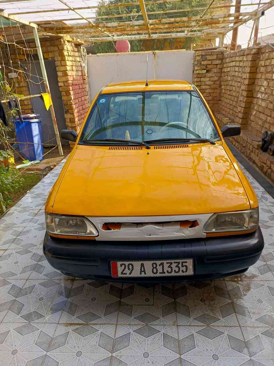 اسلام عليكم
سايبا للبيع موديل 2018

بيه جاملغ خلفي صبغ وبرانكيت معمرات سياره جاهزه عله اخر حبايه تبريد شغال بيه لاستيك ولف فقط اول ماشغل دخانه خفيفه ثواني وتكطع 
المكان الكوت مركز المدينه 
السعر 40وبيه مجال 

***********
