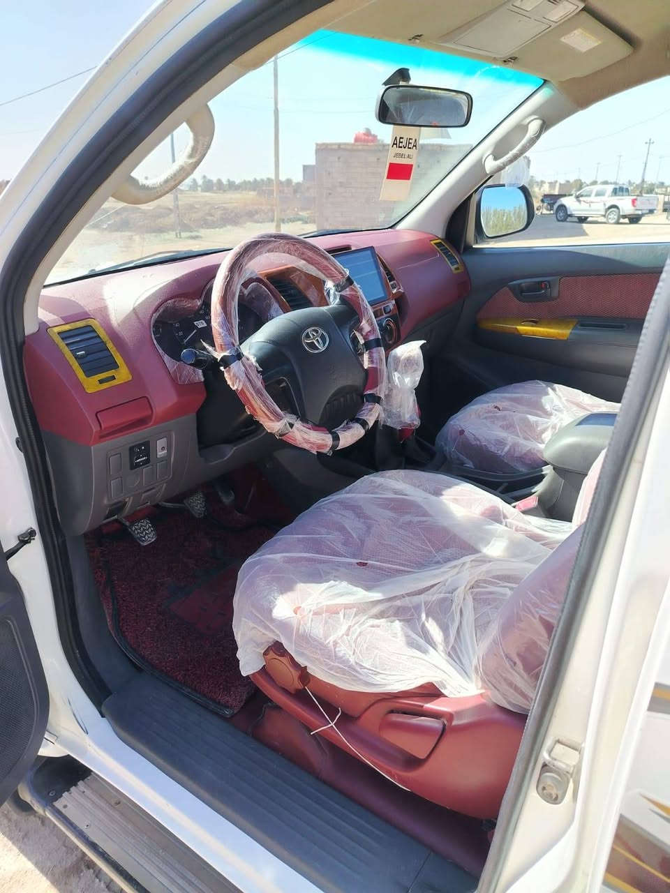 سلام عليكم تيوتا هايلكس2013 فرويل رقم مثنى مداور ثاني يوم مكفوله كفاله عامه مكينه كير شرط كير عادي  فرويل دبل رباعي السعر 190 وبيه مجال *********** مكان سماوه ال عبس
