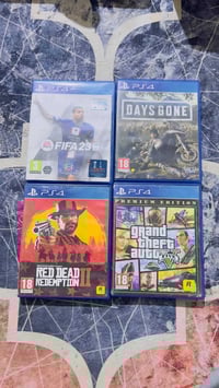 بلي 4 اونلاين  نضيف جدا استخدام قليل كل ما موجود في الصور للبيع معه مل...