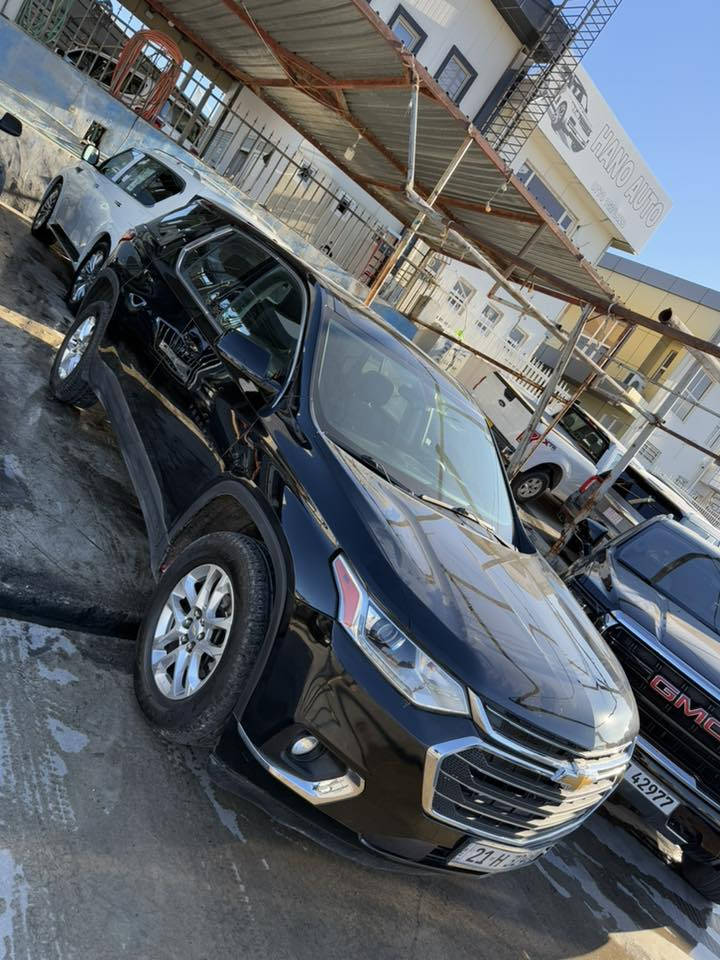 السلام علیکم 
شوفرلیت ترافیرس مودیل ٢٠٢٠ موصفاتLS
محرک ٦ سلندر 
فورویل 
اخوان سیارتی رقم و هزە جدید بشرت نفس الیوم
سیارە ماشیە ٦٨ الف مايل 
سياره امامى و خلفيه كبس ١ باب ضرر و صبغ
سياره سعرها ١٩٥$ بيه مجال
مكانى بلسليمانيه
***********
