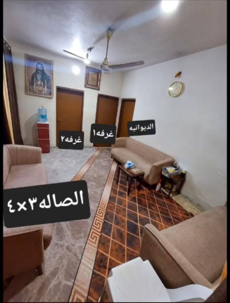 دار للبيع في البصرة - المشراق الجديد
طابو ملك صرف المساحة 208,56
السعر 330 وبي مجال بسيط  ،
ويحتوي ع فضلة خلف الدار .
البيت بأسمنا يعني بدون ورثة .
سنة البناء 2006 .
بناء طابوق .
للاستفسار : *********** البصرة, العراق
