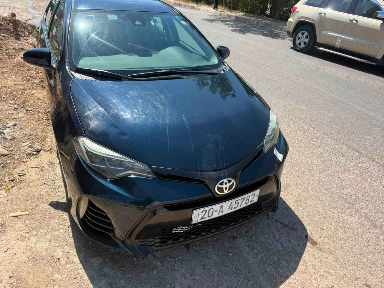كورلا 18 سيارة حادثها من امريكاموجود بل الصور
ماشية ١٢٥ كاملة من كلشي حادثها من امريكا فقط هاذا وجاملغ ثاني نصبغ بدون حادث السعر ١١٥ بيها مجال. مكاني ديالى بعقوبة 
***********
