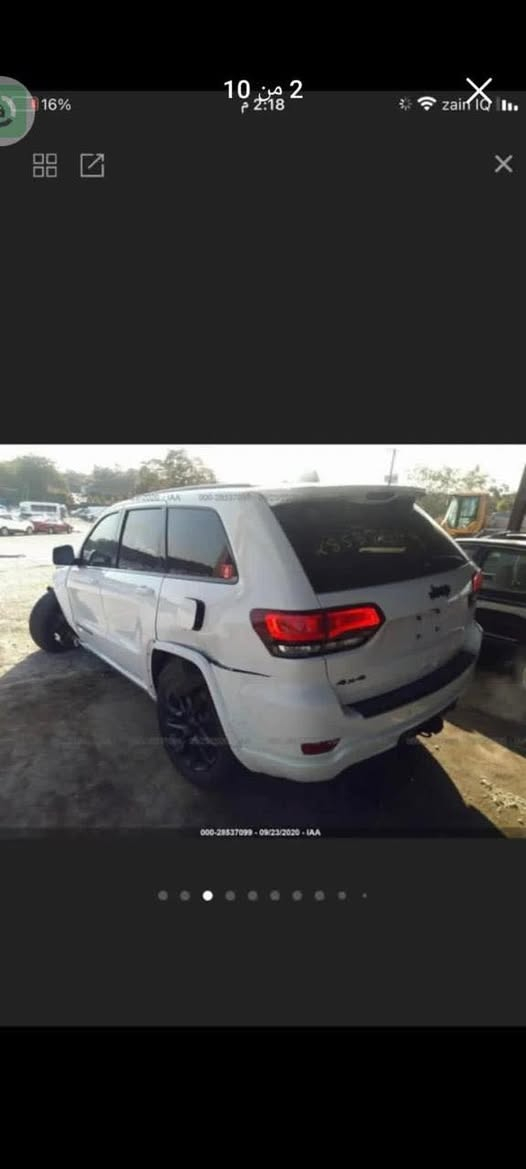 السلام عليكم جيب لاريدو موديل ٢٠٢٠
ابيض اللون 
مواصفات اللاريدو مفتوحة 
جاهزة السيارة مابيها نقص ابد 
ماشيه ١٠٠ الف ميل 
حادث خفيف بدون دواخل وبجم كبس 
السعر 210 
وماكو موديل ٢٠ بهيج سعر 
للتواصل 
***********
