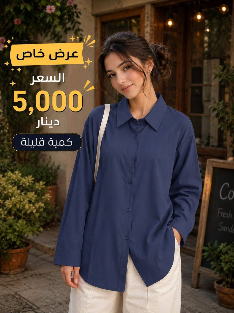 شي ان الحمزاوي
قميص خمس الأوان السعر 5الاف كميه قليه للحجز والاستفسار واتساب ***********
متوفر توصيل لجميع محافضات العراق 5الديوانيه 3الاف
عنوانه الديوانيه شارع الوكفه مقابل بريد التحدي
