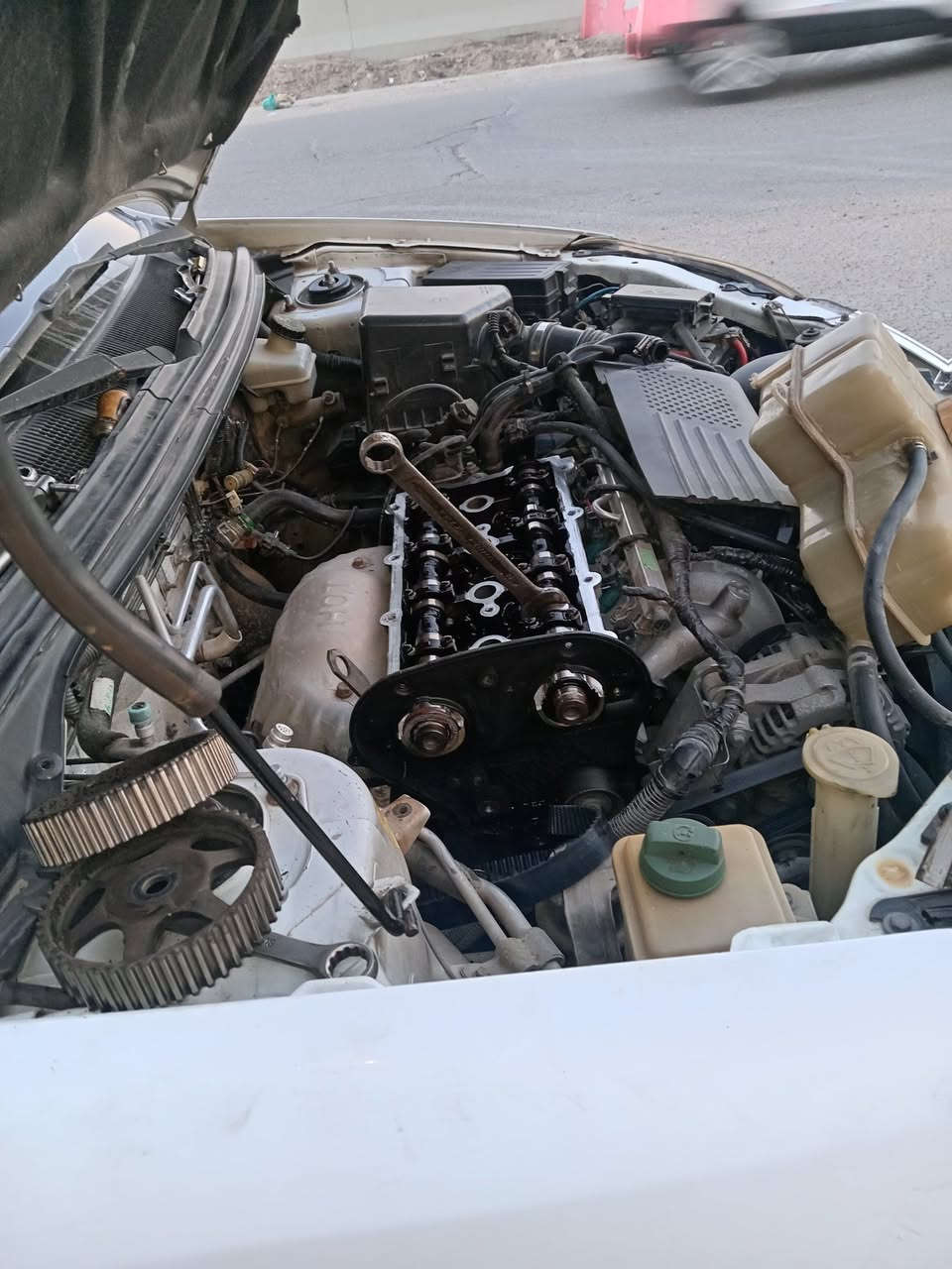 السلام عليكم من أعمالي تبديل جبن كم شفت و تبديل رولة وقايش تايمن كيس بسبب رولة اصبع الحديد واعمال اخرئ
الفني ابو مهيمن ***********
