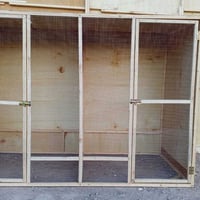 قفص • طول مترين • ارتفاع متر ونص