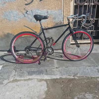 حجمه c700 على ٢٨ تاير رفيع  المنيوم بلكامل قياس الفريم s ٥٠cm مكينه ٧ ...