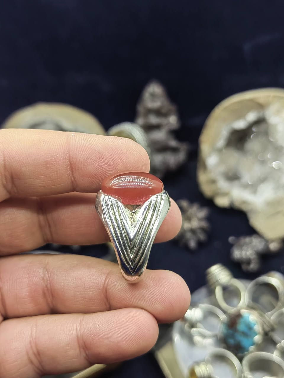 💍خاتم فضه عيار925 بحجر عقيق 💎كبدي قطعه مشاء الله لتواصل 📲والحجز 01016147535


**إذا كنت صاحب هذا الإعلان وتريد حذفه لأي سبب، رجاءا أرسل رسالة إلى الدعم الفني**