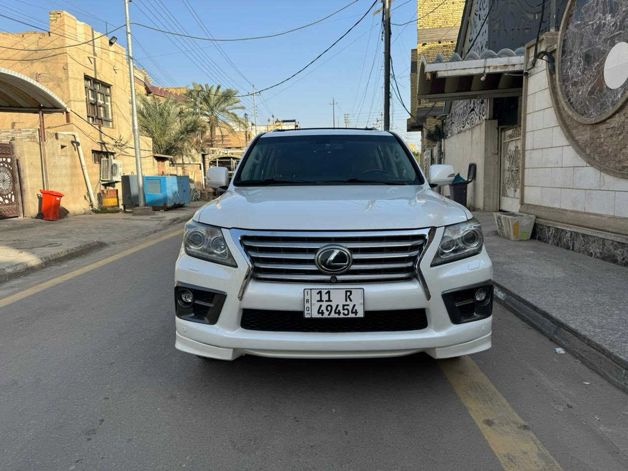 #اللهم صل على محمد وآل محمد #لكزز بريم موديل 2013 فئه LX570 رقم بغداد بسمي تحويل مباشر مواصفات فول 1/1 فتحه 5 كامرات 
شاشات ويل كب جلد داخل قرميدي 
تحكمات شفتات استيرن  بصمه وباقي مواصفات لكزز معروفه  
(سياره مكفوله كفاله عامه ماعدا داير خلفي صبغ فقط ) سونار بالمنشور سياره جديده بمعنى الكلمه ماشيه 156 الف حقيقي مكان ناصريه مركز 

رقم الهاتف ***********  السعر اتصل ع رقم او خاص مكلف بالنشر غير متواجد ع الفيس
