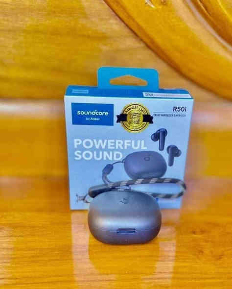 افضل سماعة على الاطلاق🔺🔻
20.000  الف 
متوفر خدمة التوصيل 🚚
🎧 سماعة أنكر ANKER R50i  
ضمان وكالة عين الفهد مدى الحياة 👁️👁️
مواصفات السماعة :🎧
⬅️بطارية تدوم حتى 30 ساعة حقيقي🔋
⬅️مضادة للماء والتعرق ipx5 💦
⬅️جودة صوت عالية في المكالمات
⬅️مع 2 مايك لعزل الضوضاء 
⬅️ تحكم كامل من خلال التطبيق SOUNDCORE
متوفره بالون الاسود والابيض والسمائي والوردي

العنوان النجف الاشرف شارع السلام غري مقابل الجاكوج 
***********
***********
