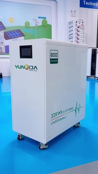 يونقيدا • بطاريات ليثيوم • تخزين طاقة شمسية