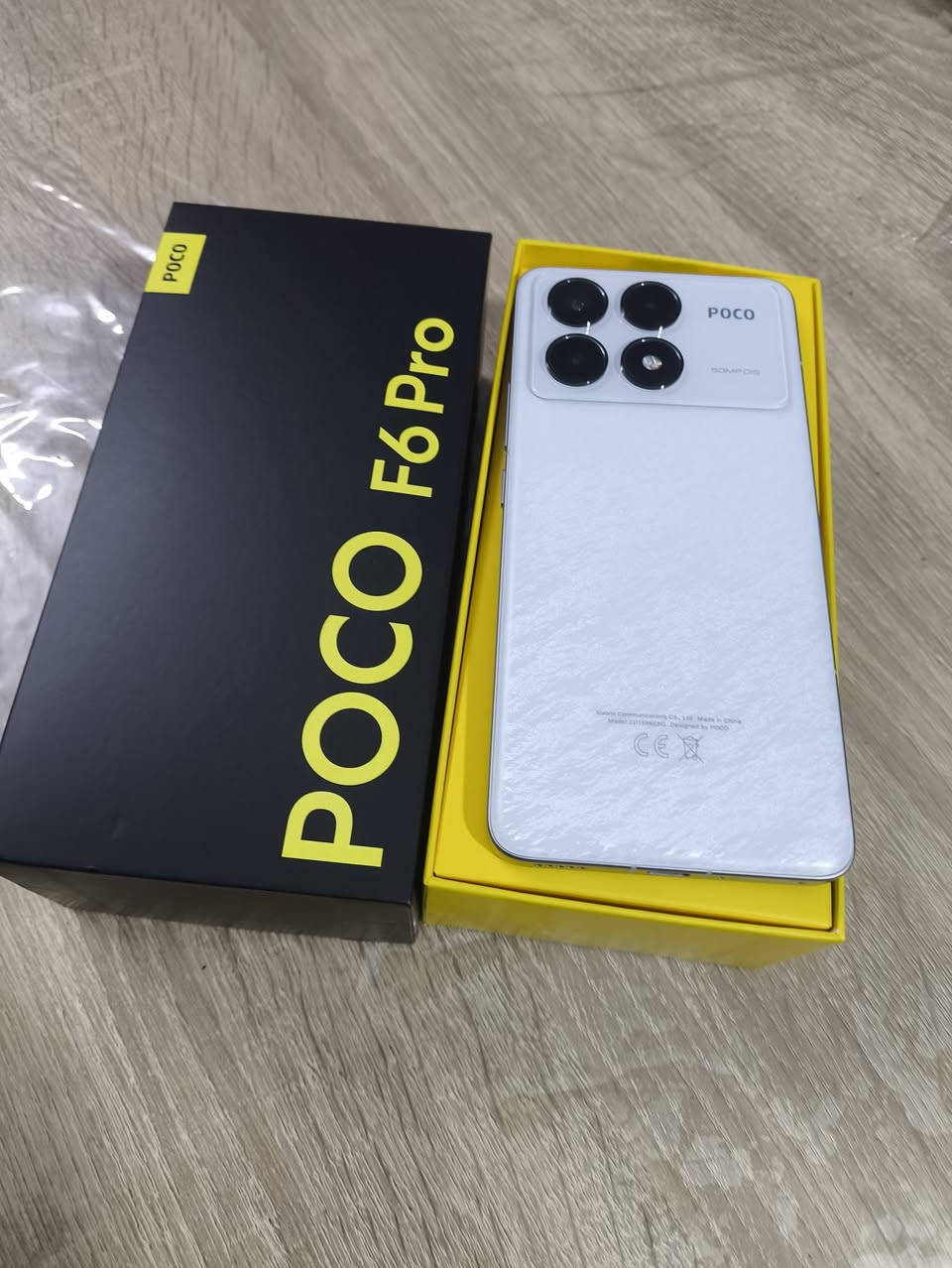 POCO F6 PRO
 نرخى 450  هه زار 
زاكيره 512  رام 12 خاوينى 99% بي شوخت كه م به كارهاتووه 
كامل  ئه شيا بي عه يب  و نه كراوه به زه مان 2رؤژ
  گه ياندن هه يه 
شوين كركوك 
***********
***********
------------------------------------------------------------------------------------
POCO F6 PRO 
سعره 450 الف 
ذاكره 512  رام 12  نظافه 99 % بدون شخط مستخدم قليل 
 غراضه كامل مابيه عيب خطين  و مامفتوح  بضمان يومين الفحص
متوفر توصيل
مكاني كركوك 
***********
***********
