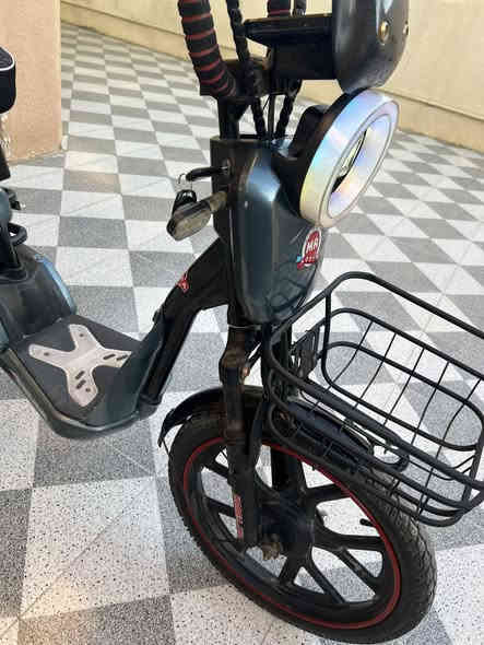 بايسكل شحن للبيع ٢٠٢٤ جديد كامل بطاريات جدد شرط الفحص كلة شغال السعر ٢٧٥ بي مجال العنوان ديالى ابي صيدا ***********
