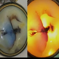عندي هاي الحجره نادره جدا والعنده أخته خل صيح بات سعرها النهائي ٣٠٠ أل...