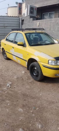 للبيع  سمند ٢٠٠٩ بغداد باسمي رقم انكليزي ومصفره من كل النواحي هيئه وغر...