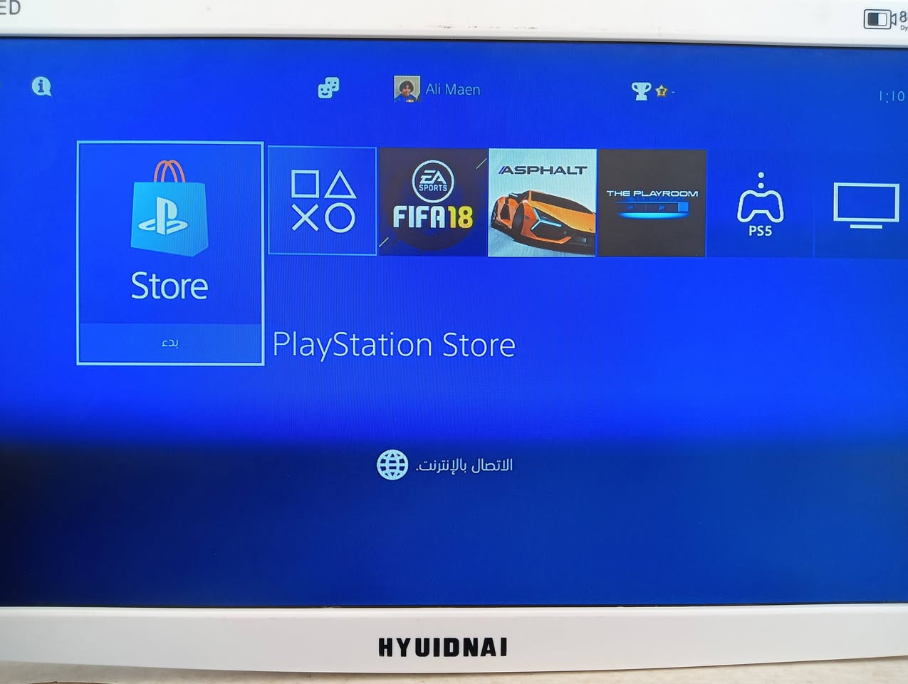 السلام عليكم
بلي 4 سلم اونلاين نظام 13.02 
ذاكرة 1T... مع كامل الملحقات 
لوك ستيكر لا مفتوح ولا مصلح 
الجهاز نضيف استعمال قليل  
مكاني القادسية 
السعر 250 وبي مجال بسيط 
الشراي يراسلني خاص


**إذا كنت صاحب هذا الإعلان وتريد حذفه لأي سبب، رجاءا أرسل رسالة إلى الدعم الفني**