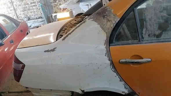 تم بعون الله تعالى 
فتح محل سمكره السيارات 
جميع انواع السيارات الحديث وقديم 
مقابل حي الزيتون قرب مطعم كاظم الحجامي 
***********
