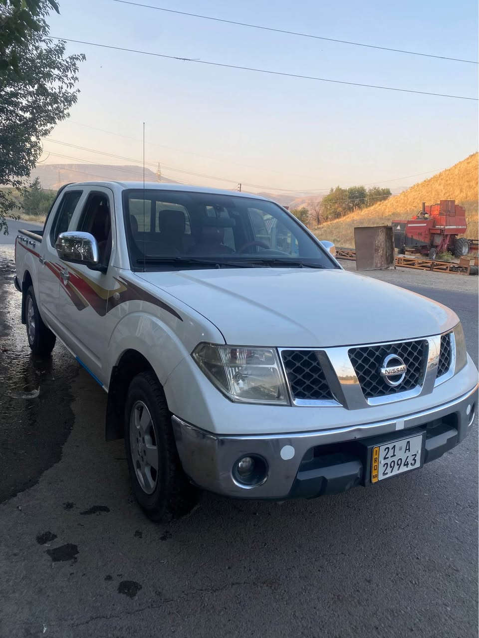 نیسان ناڤارا
٢٠٠٩
سەنەوی ورەقەم تازەتا٢٠٢٩
سیارەکەتابلی جوانە بئ مەسرەفە
گیرومەکینە  بەشەرت
تاقمەتایەی نیوەیە
کارەبەی مەزبوت
تەبریت لەگەل سویچە 
ساردومەعجونی نیە وەرگەراو نیە
پارچەکانی لای سەکن بۆیاخە لەسەر ساخی*********** السليمانية, العراق
