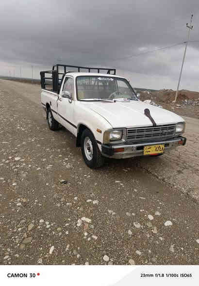 توێتا پیکاب ڕەقەم بەغدا بەشەرتی ئەوەلێت گێڕو مەکینەو ئەکسلو شانسی بەشەرت سعر تەنها 17گەڵا شوێن چەمچەماڵ *********** ***********
