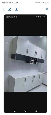كاونتر MDF • ٢م • سنك ١٢٠سم