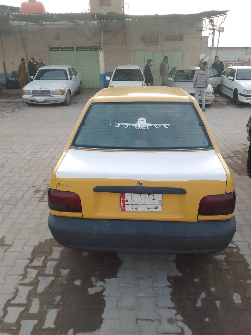 السلام عليكم سايبه  موديل 11 نفخ للبيع او مراوس مكينه وكير وحداديه كهربائيات شرط سياره جاهزه للبيع او مراوس المكان النجف ابصخير  سعر 25 وبيه مجال***********
