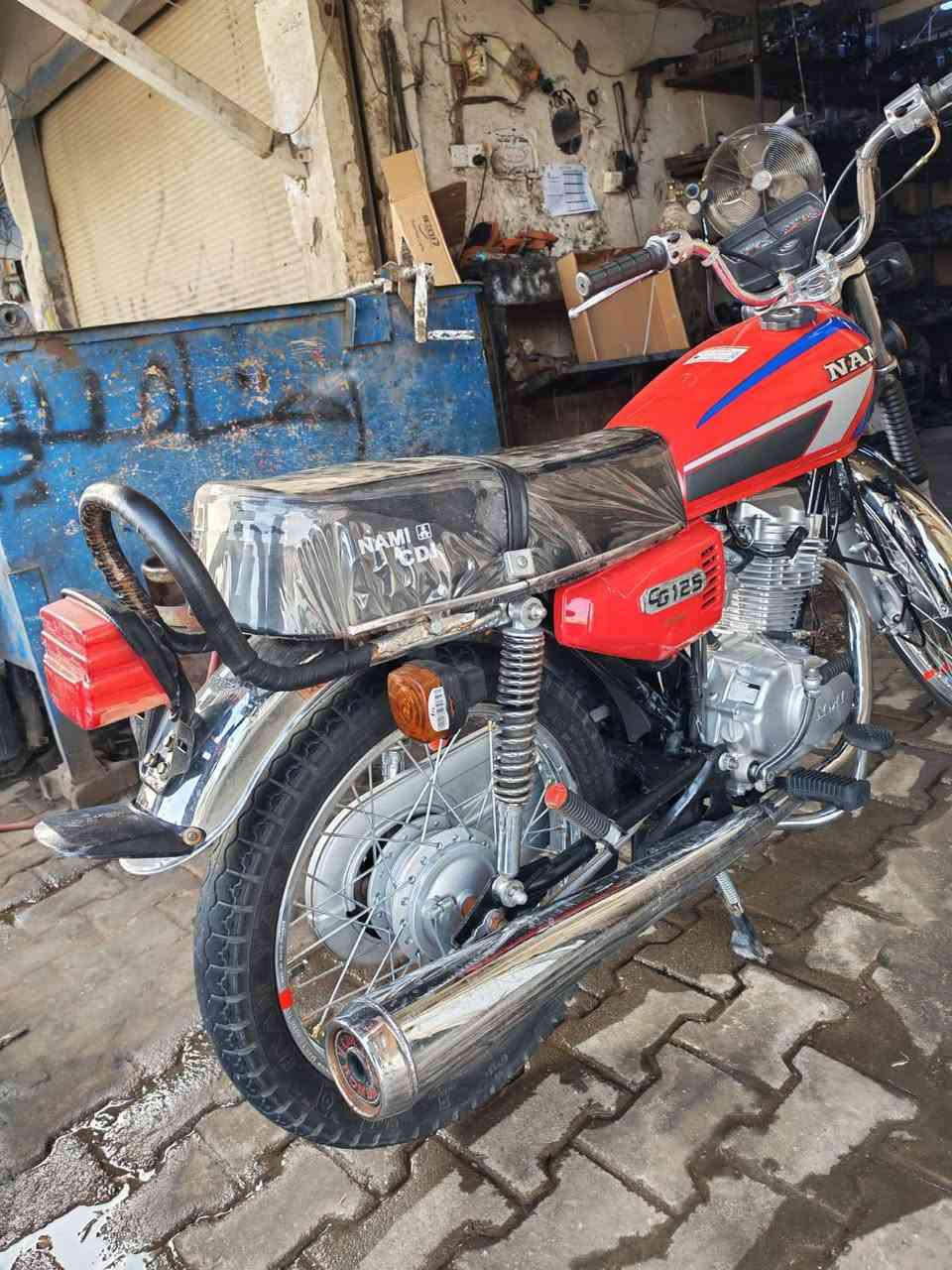 سلام عليكم
دراجه ايراني شلامجه للبيع نوع نامه موديل 2020 نظافه 100% كفاله عامه اصولي 7 اوراق رقم موبايل *********** ولخاص موجود والشراي يدلل
