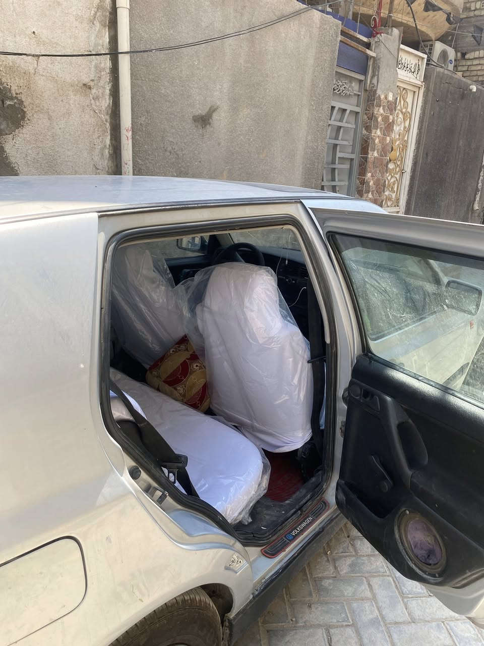 السلام عليكم كولف نفخ موديل ٩٣ بسمي رقم بغداد مكينه ٢٠٠٠ تبريد شغال مكينه كايمه رايده ٤٤ بيه مجال ***********
