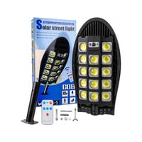 مصباح إنارة شوارع LED بالطاقة الشمسية  التشغيل الموفر للطاقة مع مستشعر...
