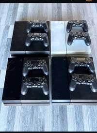 بلي ستيشن 4 فات مهكر سعره 230  توصيل موجود 07775443340