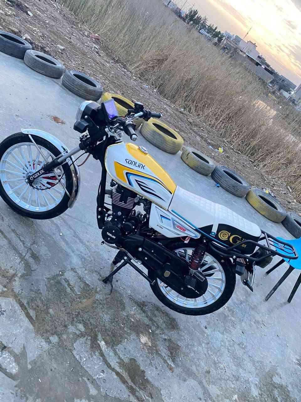 دراجه سيفان موديل2025دراجه مكفوله اي نقص مابيها 1على1الاستفسار تصل على الرقم(***********)سعرها750وبيها مجال مكاني قضاءالخالص ناحية هبهب
