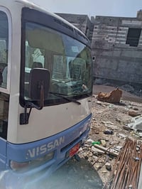 كوستر نيسان • مكينة جديدة • رقم احمر