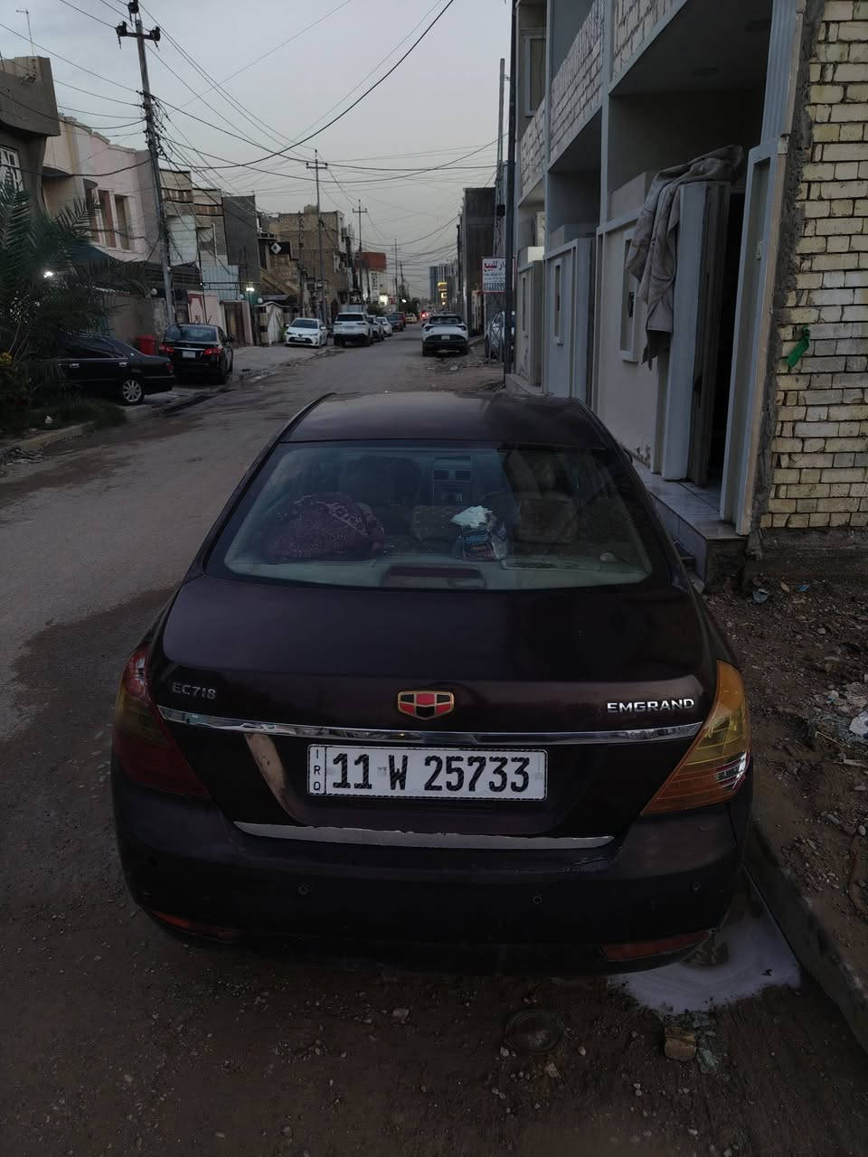 سياره جيلي ايمگراند ec7 للبيع
بيها صبغ قطع ابيع حزام 
مكينة حاويه اخت الجديده
تبريد شغال 
طخم تاير جديد
راديتر جديد
مراوح جديده
عبوة فيول بم جديده 
سنوية جديده هزه جديده رقم انگليزي بإسمي تحويل ثاني يوم 
مكانها بغداد الحريه
السعر 5.750.000 دينار عراقي و بيها مجال 
للإستفسار اكثر الاتصال على الرقم 
***********
متوفر واتساب

