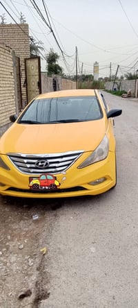 سوناتا موديل 12 امريكي رقم بغداد  سيارة لبيل واحد بدون تبديل  بصمه  07...