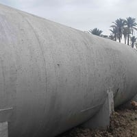 تانكيات خزن • سعة ٧٥الف • حديد ٦ملم