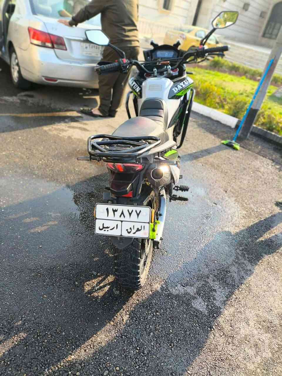 سلام عليكم
دايوان ادفنجر محرك 250cc بحاله الوكاله
الدراجه مرقمه رقم شمالي تحويل ثاني يوم وحاجز عقد مروري
الدرجه ممشاها 5000 اخت الزيرو مبدل الويل الأمامي و الخلفي ومالها البلادي موجود
سعر الدراجه 3300 وبيها مجال لليتعنه
موقع الدراجه بغداد سبع بكار
الرقم ***********
