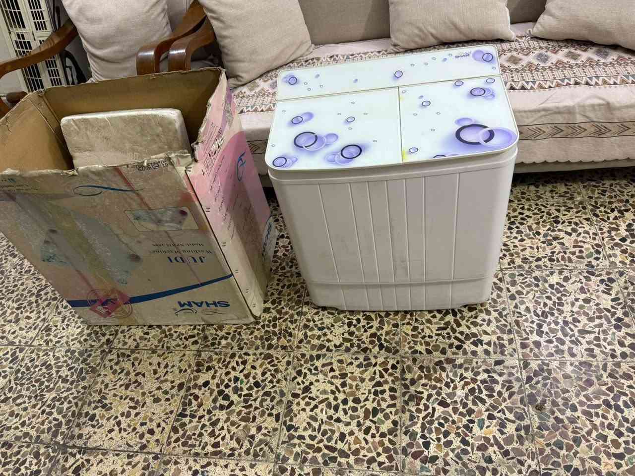 غسالة جديدة بالباكيت للبيع 
تاخذ وزن ٤ كيلو
سعره ٧٠ و بيها مجال 

للحجز مراسلة الخاص


**إذا كنت صاحب هذا الإعلان وتريد حذفه لأي سبب، رجاءا أرسل رسالة إلى الدعم الفني**