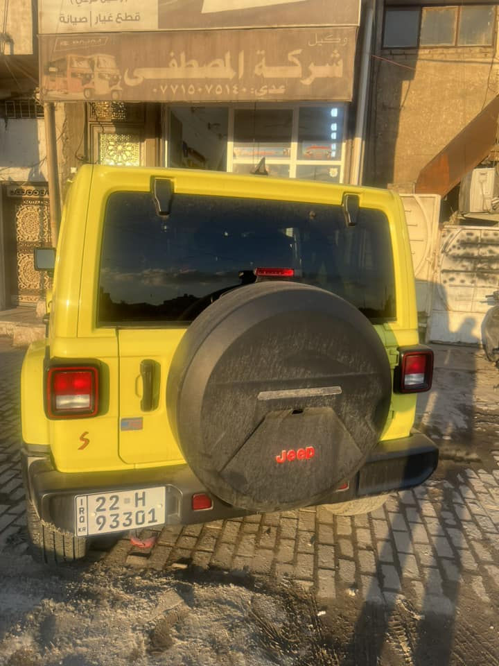جيب رانكلر صحاري موديل 2023
محرك تيربو 
ماشية 41 الف
رقم أربيل
حادث بسيط 
مكاني بغداد
تخم تاير ويل جديدة
مكاني بغداد سيارة جاهزة
اللون مميز
السعر 290
***********
