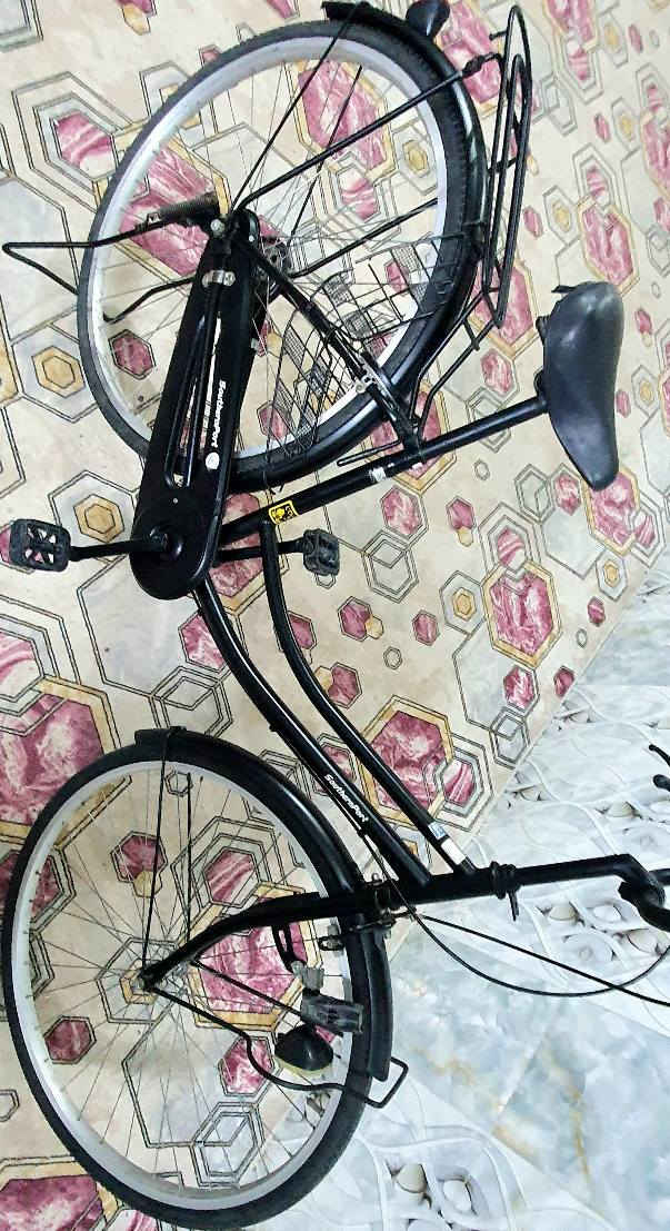 باسكل سوبر A ⚫ ياباني 🇯🇵
حجم __ 27
بريكات أمامي وخلفي شغالة
داينمو لايت🔦 اصفر شغال
قفل 🔐 وره شغال
باسكل نظيف مال حاوي
الون اسود ⚫ مميز
📍 المكان: الناصرية – قضاء سوق الشيوخ
💰 السعر: 110$ ألف
يوجد خدمة توصيل 🚚 لناصريه فقط 
التواصل خاص سوق الشيوخ, ذي قار


**إذا كنت صاحب هذا الإعلان وتريد حذفه لأي سبب، رجاءا أرسل رسالة إلى الدعم الفني**