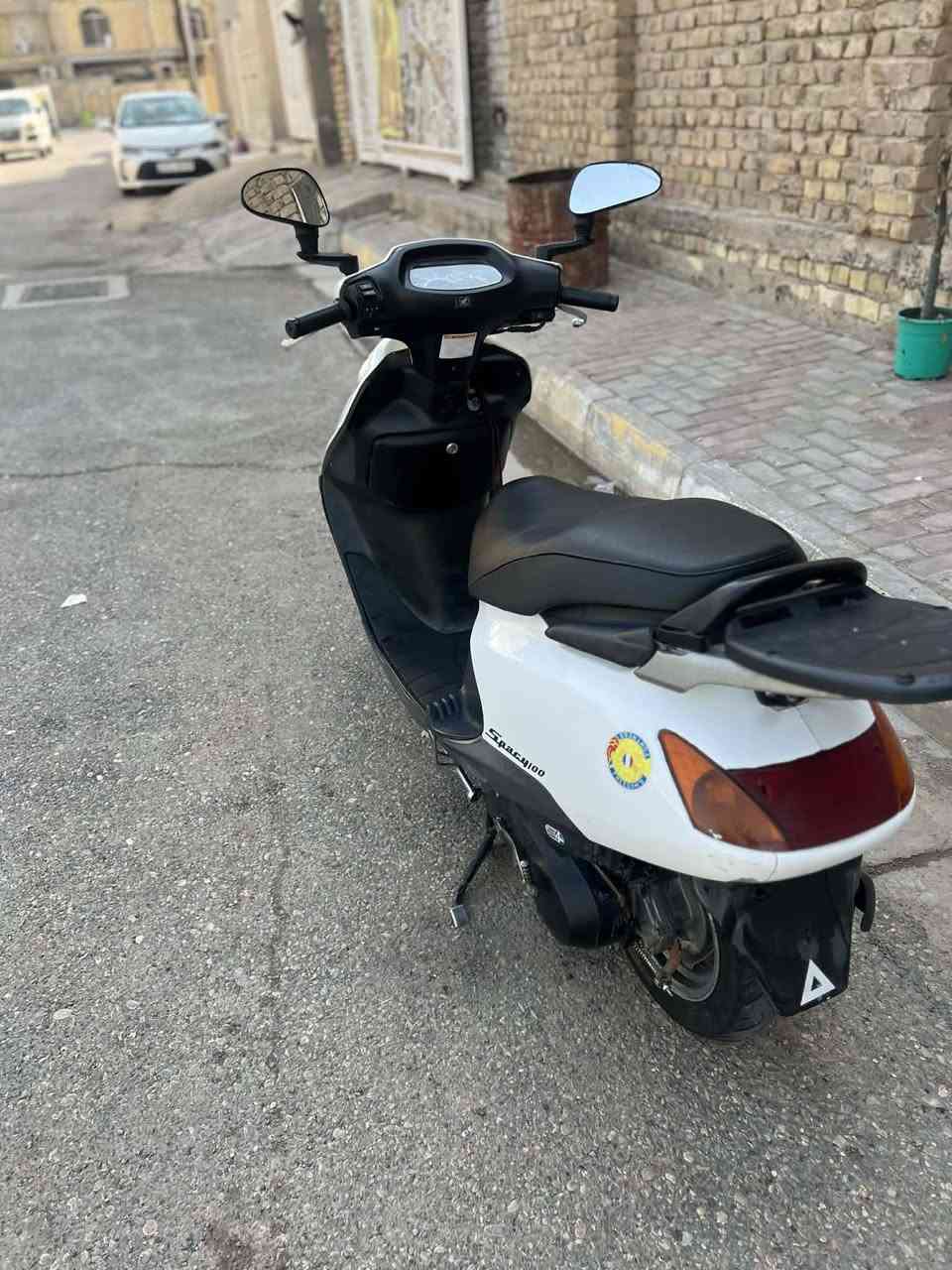 درجة سبيسي ياباني كفرات اصليه أبو الختم كابريتر اصليه كهربايات كله شغال  قفل صندوق شغال قفل ستيرن دراجه جاهزه مكينه ناعمه فول  الهاتف ***********المكان كوت الزهراء
