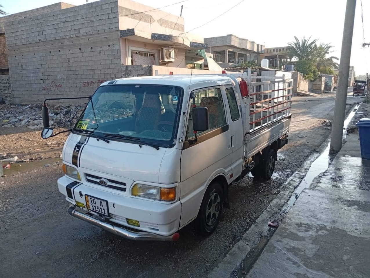 سلام عليكم كيه بنكو موديل 95 سياره مصبوغه عام مكينه وكير واكسل كفاله
كهربايات كله شغاله دشبول اشاير عالي ناصي سياره مال جناي مرتبه عليدي 6 جنكال

رقم ديالى انكليزي سنويه ل 29 تحويل ثاني يوم رقم شاصي واضح بلشاصي 

حداديه جديده صدر جديد بادري تخم تاير جديد سياره جاهزة مكينه 20700

مكاني بغداد ***********.   سعر 48 وبيه مجال بسيط لموشراي لا يعلق رجأن
