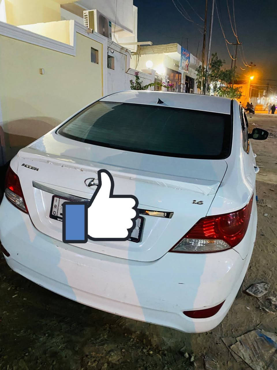 سياره أكسنت ٢٠١٤ للبيع فول محرك ١٦٠٠ بيه ظربة جاملغ قطعتين وبارد والتبريد يفصل مشروع وطني السنويه ساقطه باسمي السياره  *********** السعر 73وبيه مجال
