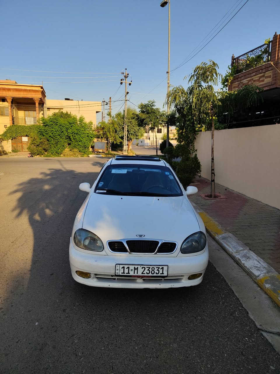 دايو لانوس موديل 96
محرك مفتوح 16

 كير اوتو  

كير ومحرك بل شرط

تبريد شغل ثلج

جام كهرباء 

شاشة ايباد

رقم بغداد دولي مشروع وطني 2029
بطاقة بنزين بيه 

سعره 40 بيه مجال 

مكانه بكركوك 

***********
