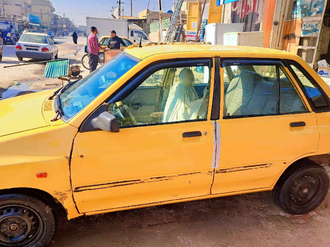 السلام عليكم سايبا٢٠١٣تحويل مباشر
صدر جديد 
مشط استرين جديد
راديتر ٣خطوط جديد
شواصي بلاديه لا فطر.ولا خياس
باتري جديد
كهربائيات شغاله
بيه بس كام شفت يرادله تبديل 
السعر ١٨ بي مجال
بغداد ***********
