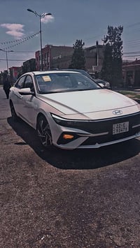 بيع هيونداي النترا 2024 ) فول مواصفات 1/1 *) حادث خلفي دعاميه مبدل فقط...