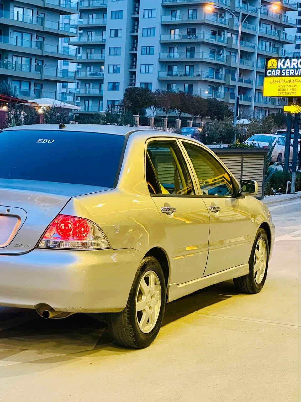 لانسەر 2008 فول مواسەفات سعودی🇸🇦
گێڕ و مەکینە مەزبوت مەکینە گەورە گەرمی و ساردی مەزبوت ناو زەرد فۆرمیکا دەسک ستیل دەبڵ ئێرباگ ABS دۆسە سپۆرت سویج کۆنترۆل و بلاجگتۆر 4 تایەی تازە ویل کەپ پێش و دوای کەپسە سەنەوی بەسەرچووە 4 پارچە بۆیاخ رەسمی سۆنەریم داناوە نرخی 77$ گەڵاو مەجالێکی کەم 
***********
*********** السليمانية, العراق
