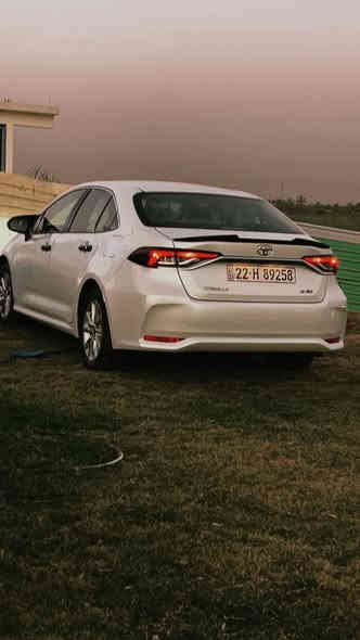 تويوتا كورلا2023خليجي كفالة عامةمن الصبخ والتبديل والبارد فقط الموضح بل صوره يم باب السايق 
رقم اربيل انكليزي 
ضمان تويوتا العراق (SAS ساز )
رقم صاحب السياره ***********

فول مواصفات   GLI

ماشيه  65الف كيلو قابل للزياده

حجم المحرك 1800 

نوع الوقود بانزين 

دخول ذكي بصمة تشغيل بصمة  

داخل مخلف جلد بل كامل 
شاشة ديجيتل  

تبريد قطعتين 

حساسات امامي خلفي 

لايتات عدسة 

بك لايتات لد 

كشاف لايت لد 

مرآة قابلة للطي 

اشارة بالمرآة 

وضعيات قيادة 

مرآة داخلية عاكسة 

📍بغداد

🛑السعر- اطلب السعر في التعاليق يصلكً مباشر📥
