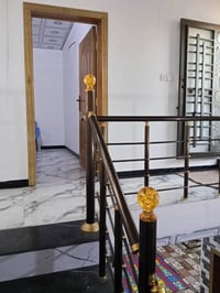 بيت للبيع المساحه 100 متر  طابق ونص منطقة العامرية قرب سيطرت الابراهيم...