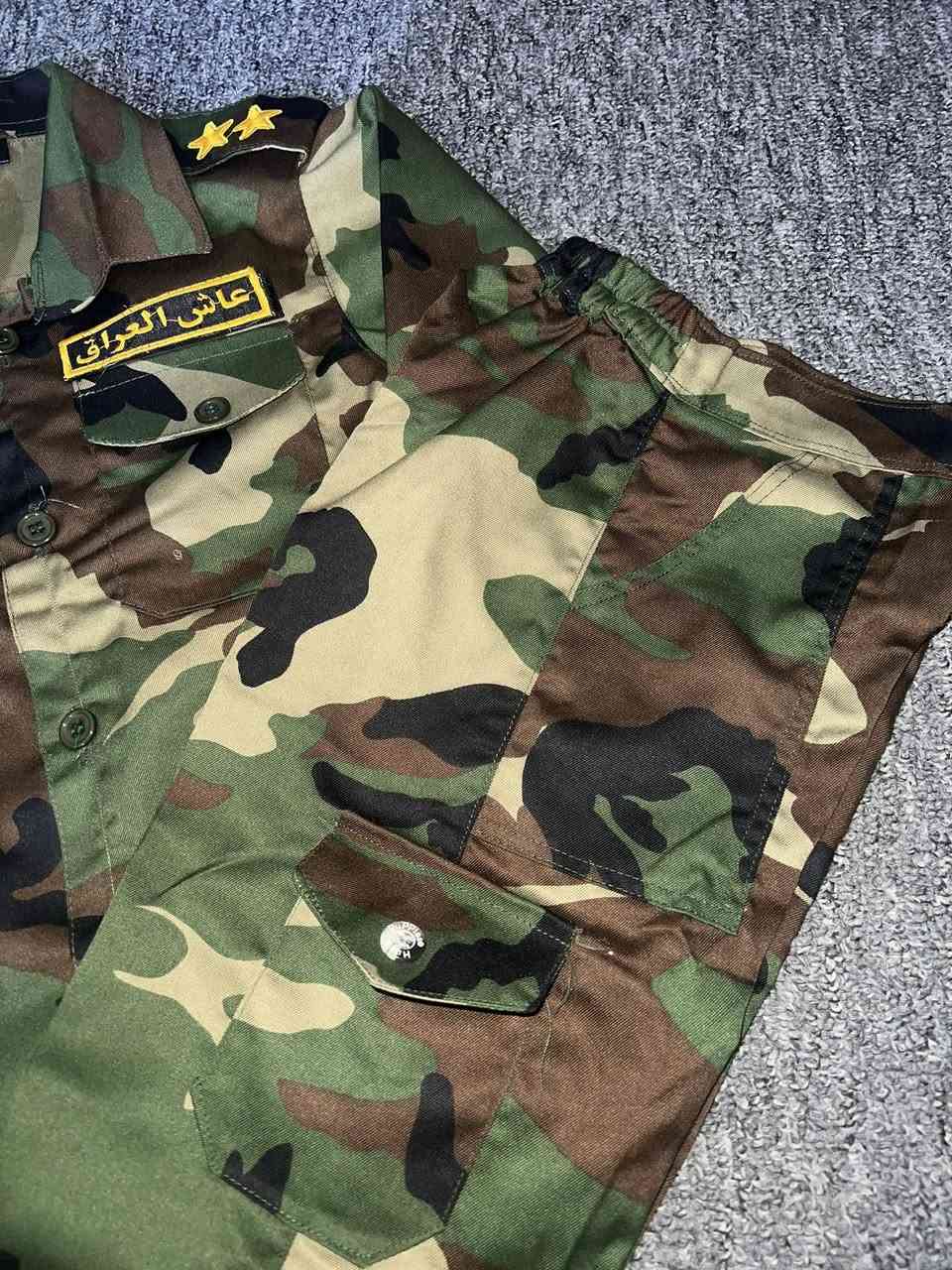 بدله عسكريه مال أطفال قياس M ما ملبوسه ولا مره للبيع 3 قطع بنطرون وقميص وشفقه


**إذا كنت صاحب هذا الإعلان وتريد حذفه لأي سبب، رجاءا أرسل رسالة إلى الدعم الفني**